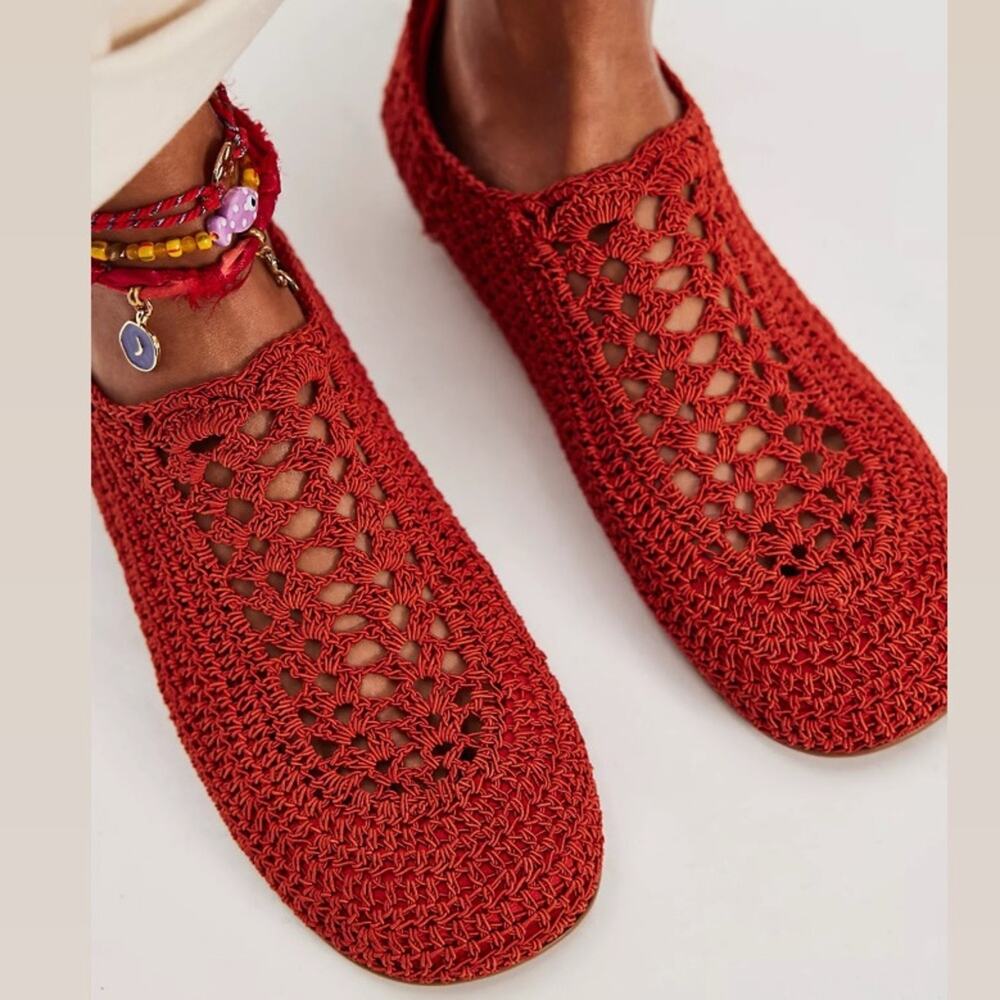Jeffrey Campbell Figure Eight Crochet Flats